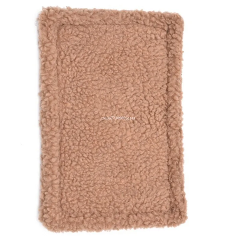 1Pcs Rectangle Hamster Bed Pad Sleep Mat House Pad Squirrel Hedgehog Rabbit Chinchilla Bed Mat House Nest Hamster Accessories