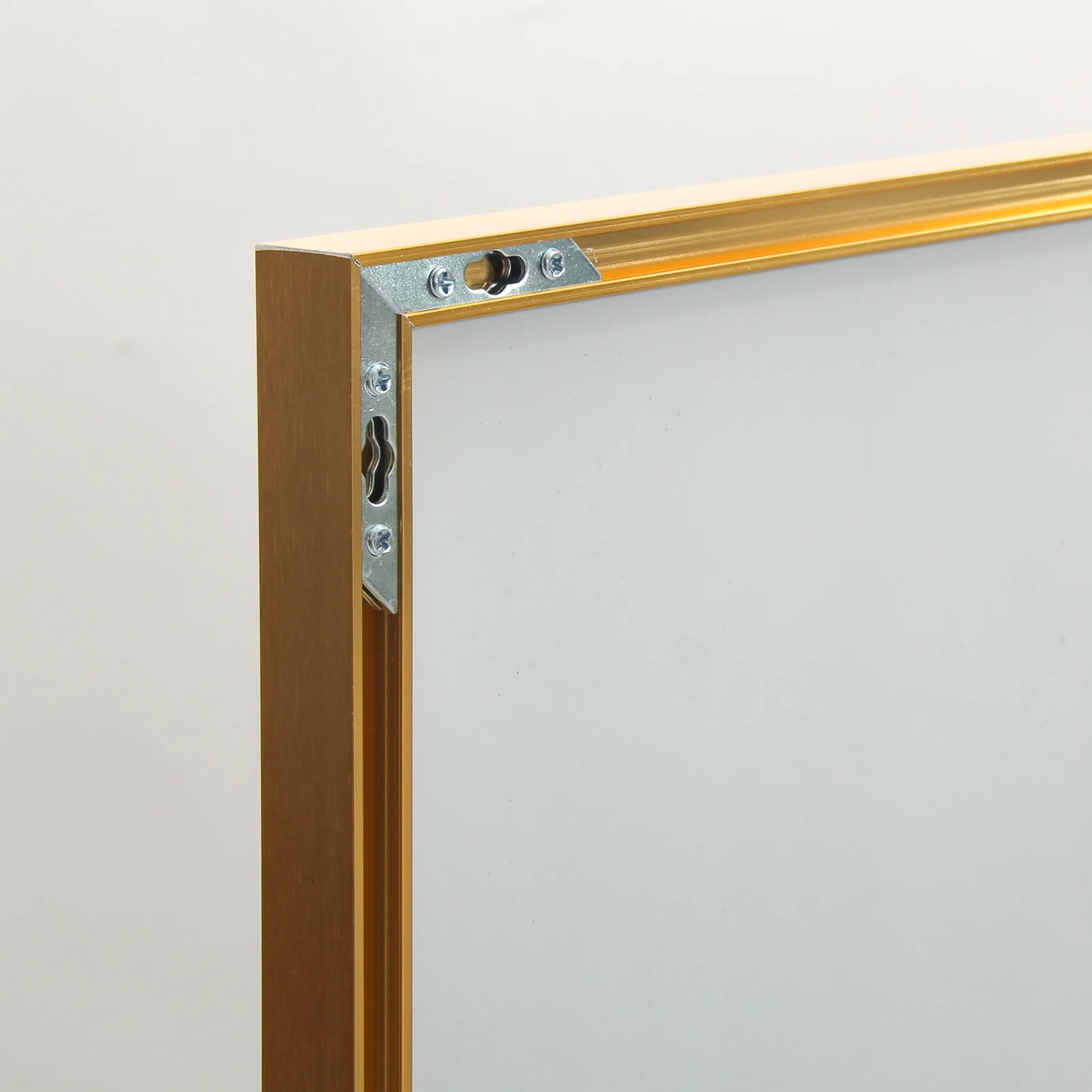 Standing Mirror 162×53cm, Full-Length Mirror, Aluminum Frame Rectangular Cosmetic Mirror for Living Room, Bedroom, Dressing Room