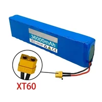 18650 batterie prise personnalisable batterie au Lithium Rechargeable 10S3P 36V36Ah 18650 600W Scooters et véhicules avec vélo BMS 2