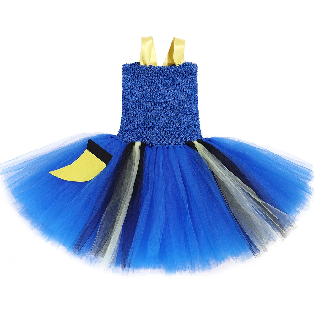 Girls Tutu Dress Clownfish Finding Dory Halloween Costumes Kids Nemo Outfit Fish Haribow Children Birthday Gift