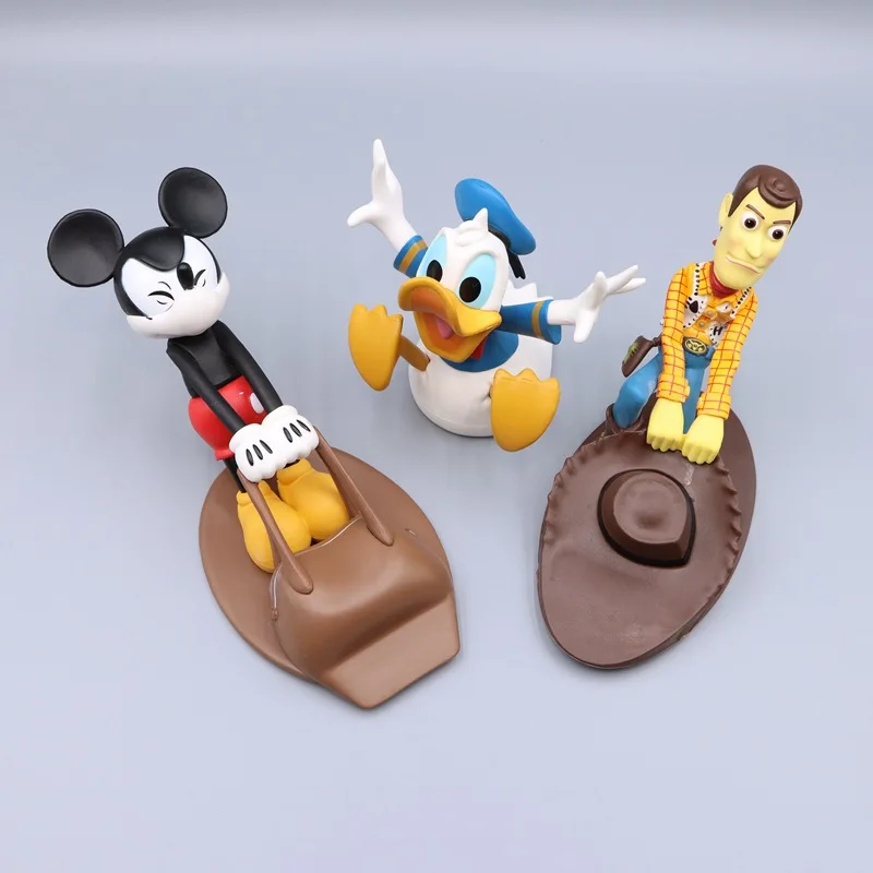 

New Donald Duck Mickey Mouse Door Stoppers Reusable Windproof Office Anti-Collision Doorstop Blockers Home Decor Nice Girls Gift
