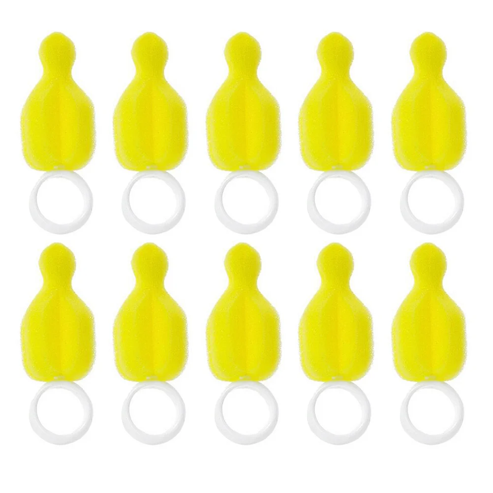 

20pcs Cleaner Portable Small Pacifier Soother Sponge Brush Bottle Pacifier Cleaning Sponge for Home Outdoor Travel