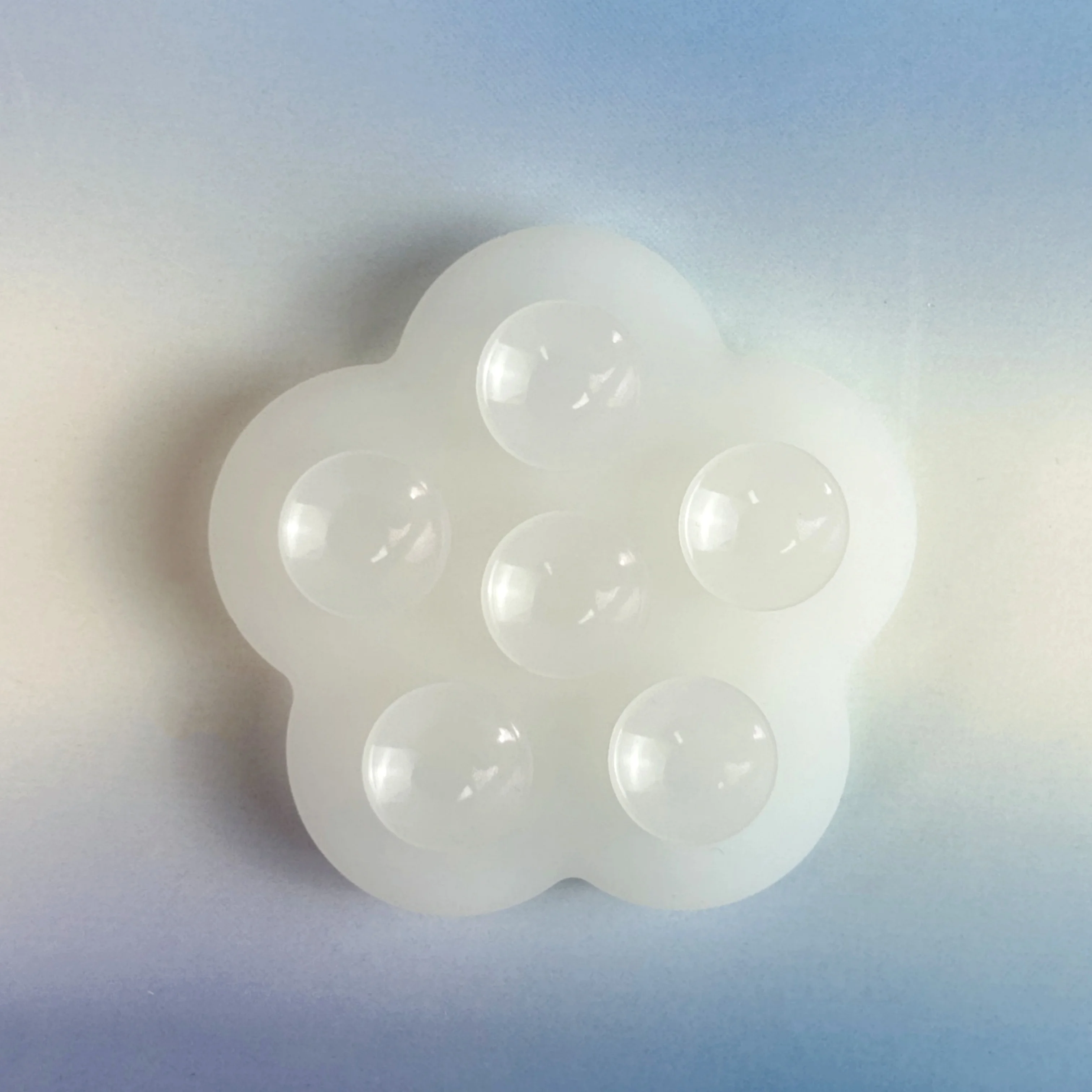 Silicone Flower Suction Cup Phone Grip and Stand Combo