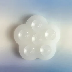 Silicone Flower Suction Cup Phone Grip and Stand Combo (Matt Clear)