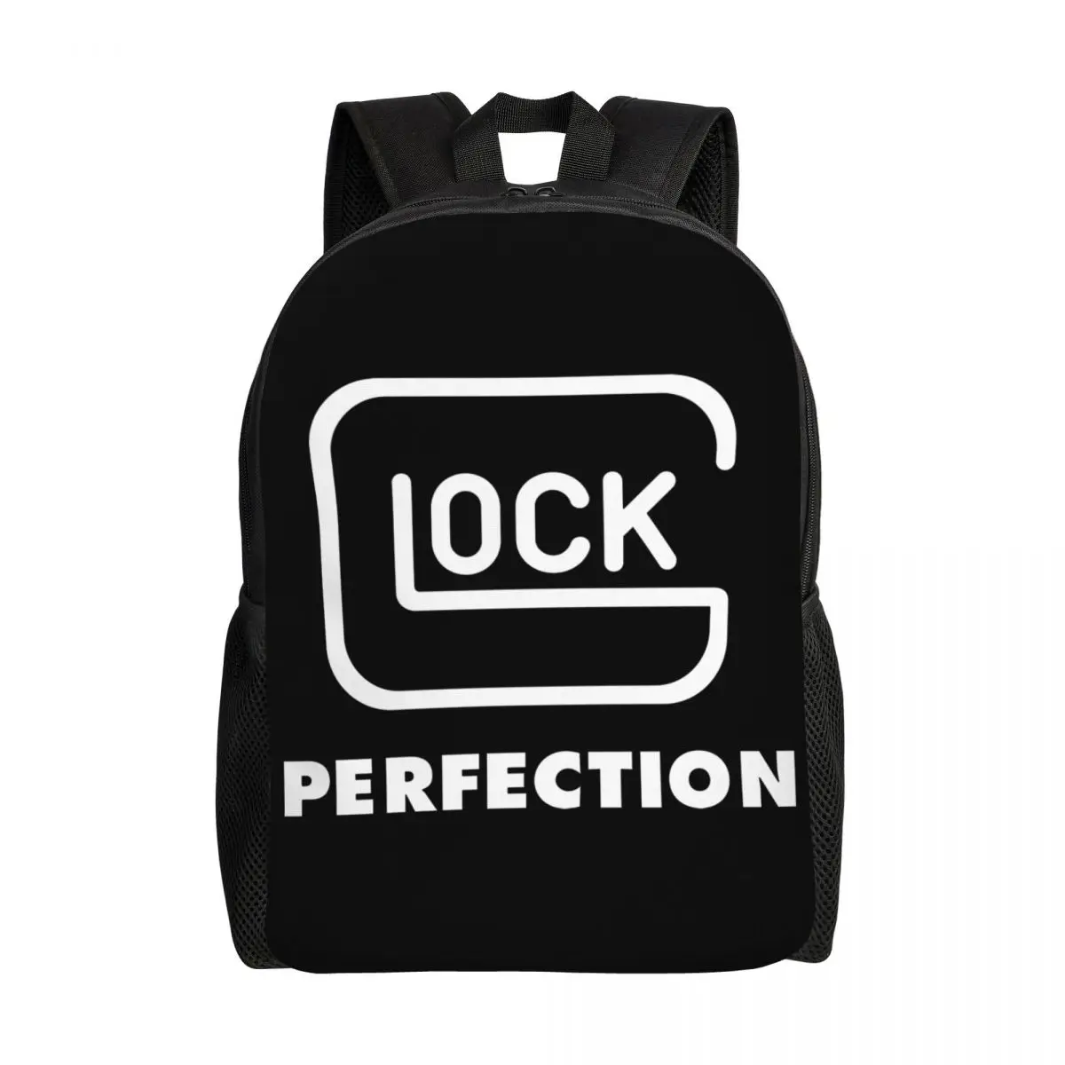 

Fashion Glock Travel Backpack Men Women School Computer Bookbag USA Handgun Pistol Logo College Student Daypack Bags