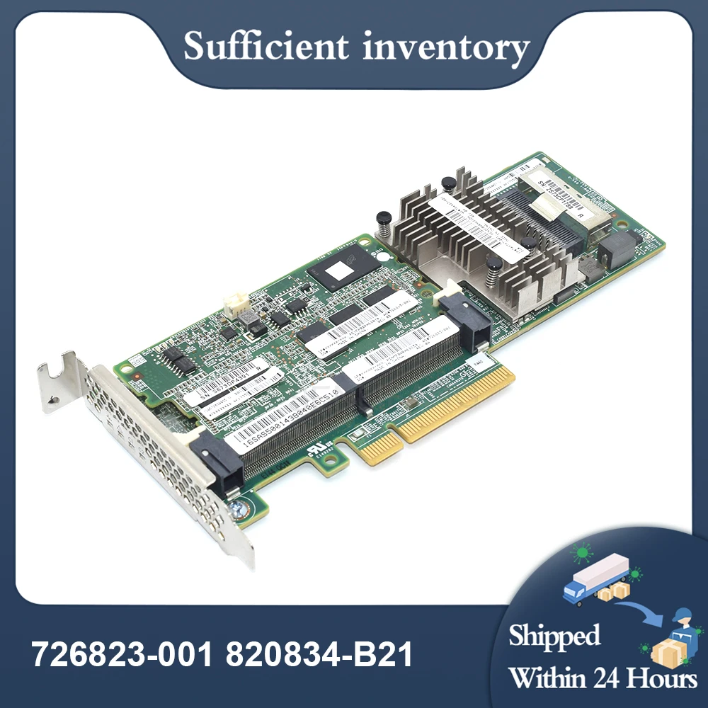 

Used Server Smart Array Card 726823-001 820834-B21 For HP P440 RAID Controller Card Cache SAS SATA 2GB/4GB