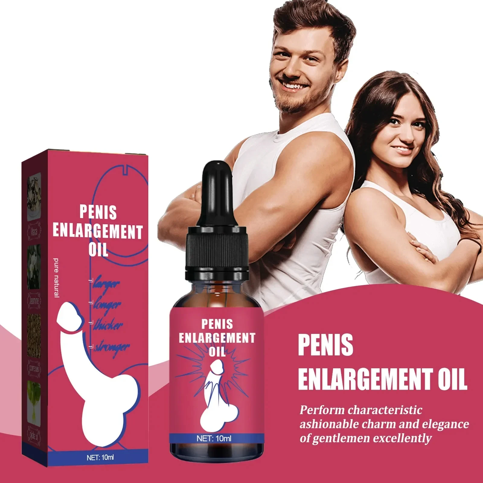 Penis Enlargement Massage Oil Plant Extracts Lubricant for Men penis massage cream,penis enlargement oil,man product