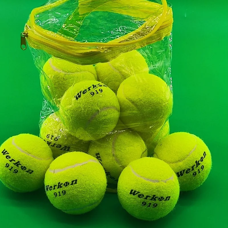 919 Bagged Balls, 12 Sports Training Balls, Wear-Resistant and Durable