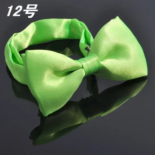 Children's Bow tie Boy Flower Boy Gentleman's bow tie Solid color bow
