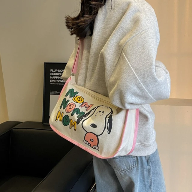 Bandolera de Lona para Mujer Snoopy 2026 4