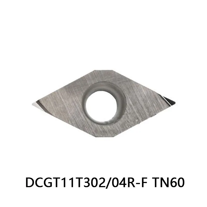 

Оригинальные DCGT11T302R-F DCGT11T304R-F TN60 твердосплавные вставки для стали DCGT11T302 DCGT11T304 токарный резак токарные инструменты DCGT 11T302