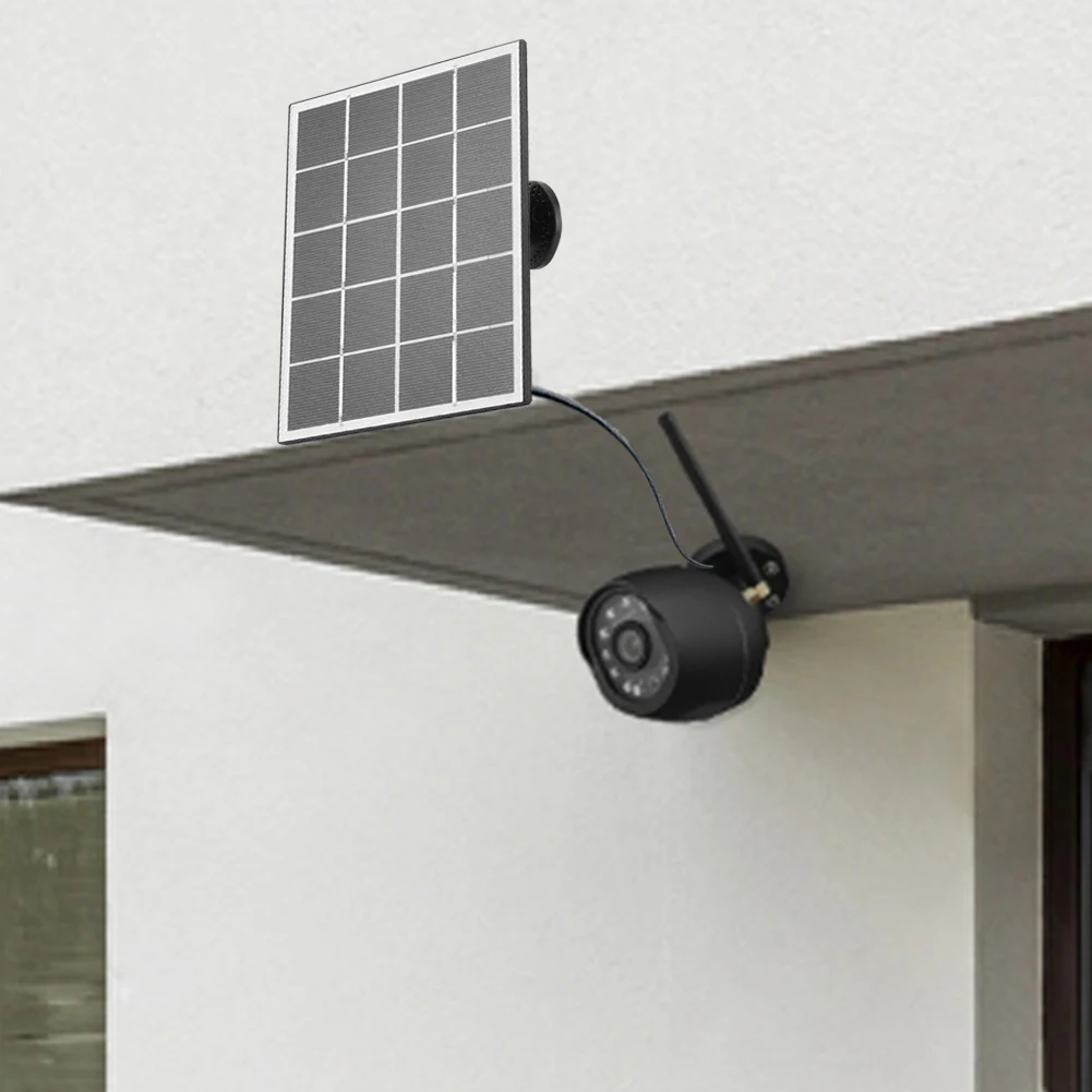 3.3W/5V New Solar Panel Charger Wall Mount Solar Charging Panel for Arlo Pro 4/ Pro 3/Ultra/Ultra 2/Pro 5S Security Camera ﻿