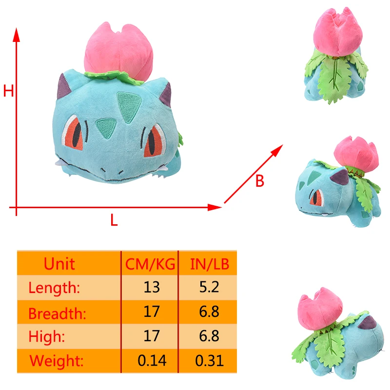 子供のためのポケモンぬいぐるみ,ぬいぐるみ,妖精のおもちゃ,バラ