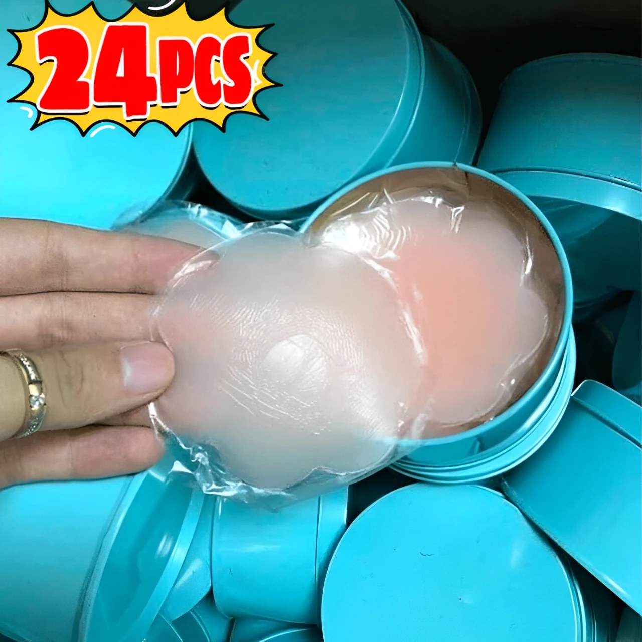 2-24PCS Invisible Self Adhesive Chest Paste Reusable Sticker Breast Petal Strapless Lift Up Bra Pad Silicone Petal Nipple Cover silicone breast patch silicone nipple cover sticky bra breast nipple covers invisible stick on bra breast sticker silicone adhesive bra silicone stickers