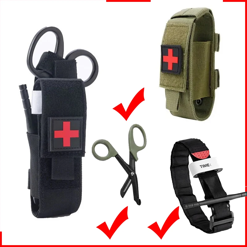 Tourniquet Kit Outdoor Camping Military Tactical Combat Medical Emergency Belt