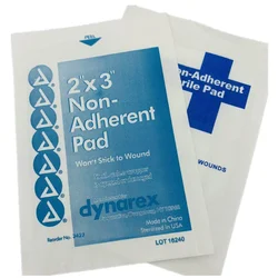 Disposable Non-Adherent Dressing Pads Non-woven Wound Disinfection Polyester Prevent Wound Secondary Injury Individually Package