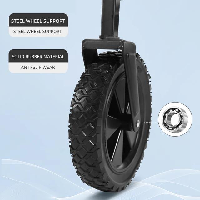 Kültéri Kocsi Hordozható Kerti Kosár Összecsukható Nagy Kapacitású Csomagkocsi Barbecue - Image 4