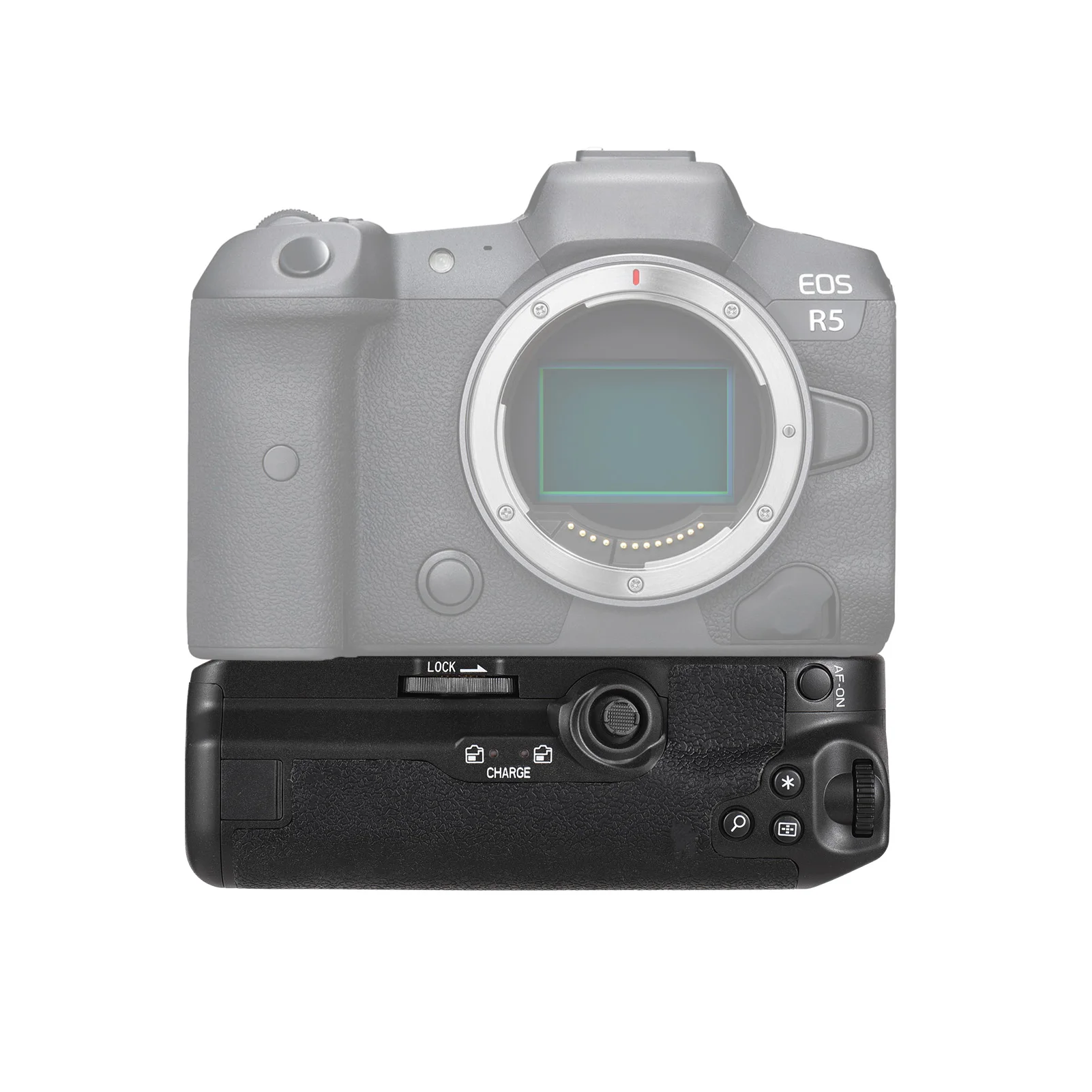 Vertical Battery Grip Holder BG-R10 with Dual Battery Slots Compatible with Canon EOS R5/R6/R5C/R6 mark ii camera battery handle grip