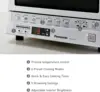 Toaster Oven FlashXpress with Double Infrared Heating and Removable 9 Inner Baking Tray 4