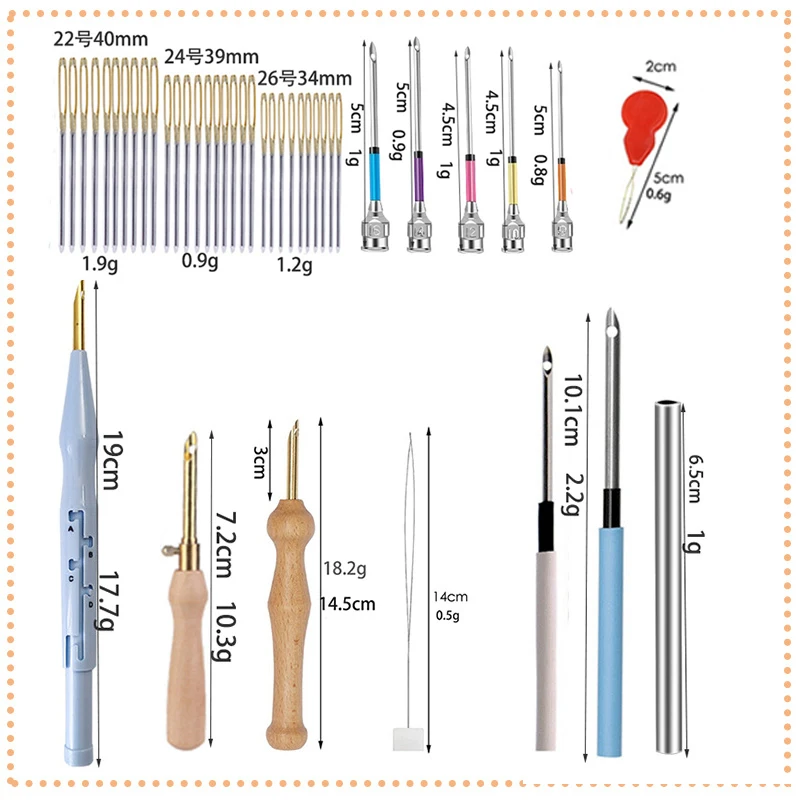 Lavor 5mm Adjustable Punch Needle for Chunky Yarn / Rug Hooking / Needle  Punch / Adjustable Tool / Needle Punch Tool / Punch Needle Supplies 