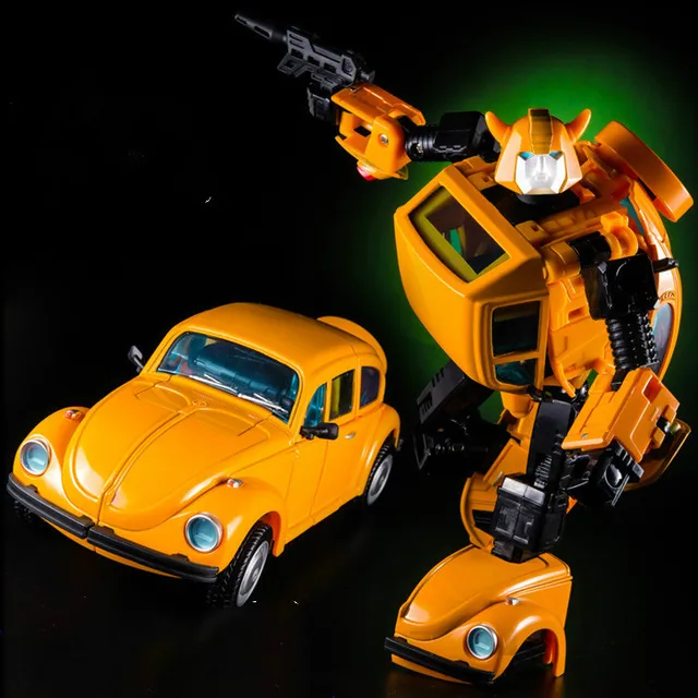 KBB Metal version of the Hornet BEE Beetle MP21 deformation toy Golden Beetle car model G1 version of the classic reproduction 1