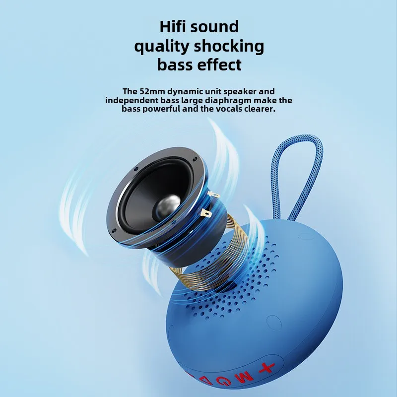 Wireless Outdoor Mini Bluetooth Speaker with Subwoofer – Ideal