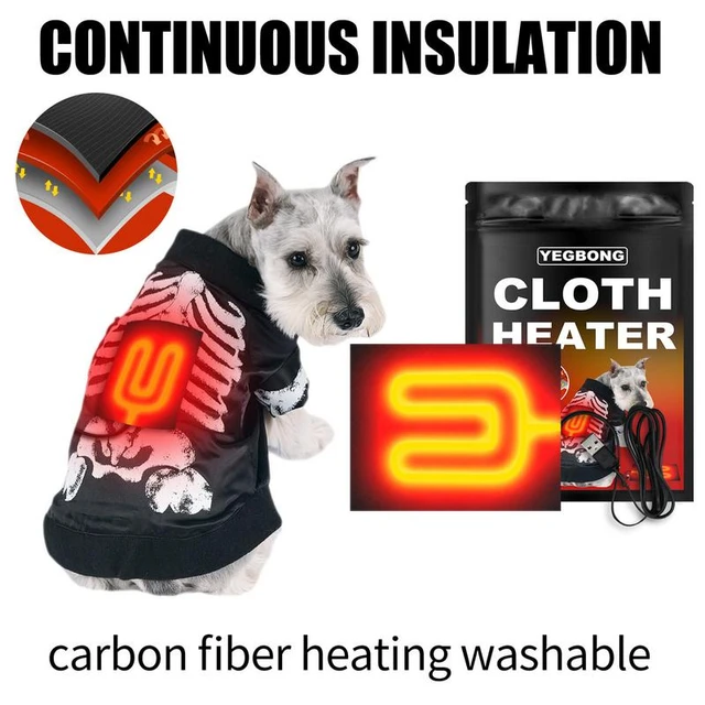 Pet Clothes Heating Pads Thin Even Heated Plate USB Electric Dog Cat  Clothes Heater for Pets Puppy Kitten Cold Winter Days - AliExpress