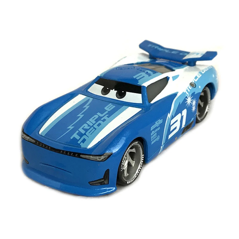 Disney Pixar Cars 3 Raymond Tall Series McQueen Jackson Black Storm 1:55 Diecast Vehicle Metal Alloy Toy For Boys Christmas Gift toy boats Diecasts & Toy Vehicles