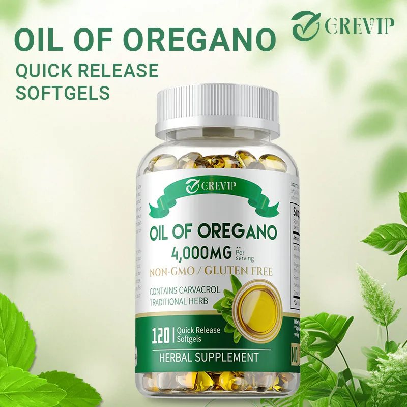 Oil of Oregano-Natural Antioxidant, Promotes Digestive Health, Intestinal Health, and Improves Immunity
