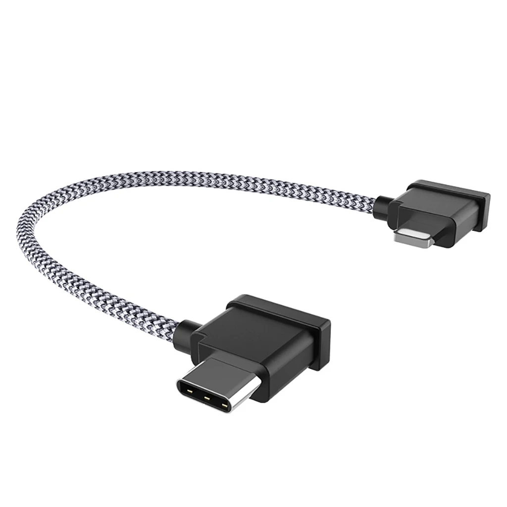 15cm Extended Data Cable Type-C Adapter Wire Connector Mobile Phone Tablet Data Line for DJI Mavic 2 Ari 2 2S Mini Drone