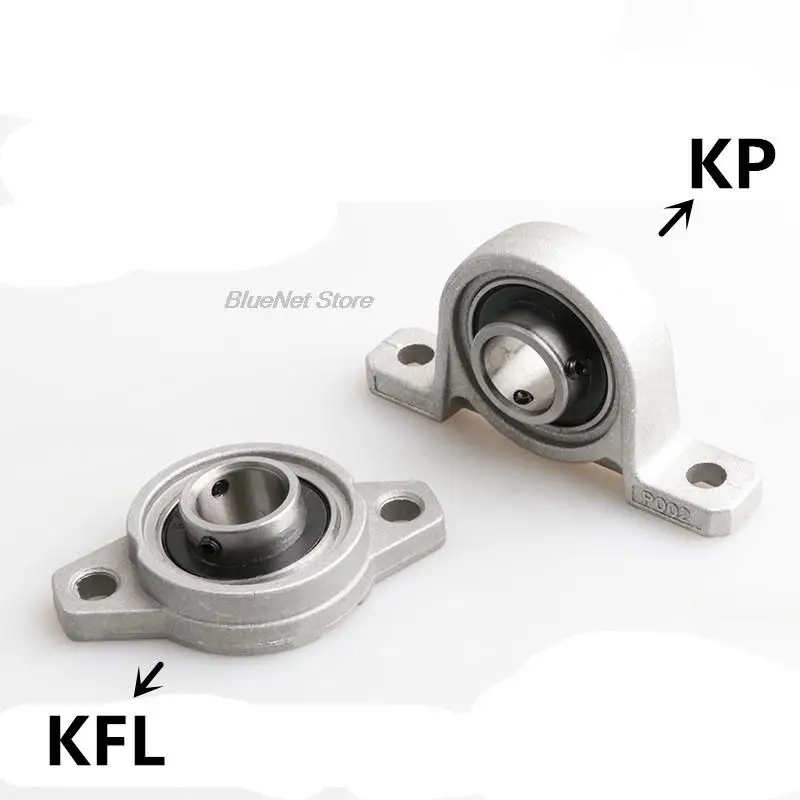 Brand-New-8-10-12-15-17mm-Bore-Diameter-Zinc-Alloy-Pillow-Block-Flange ...