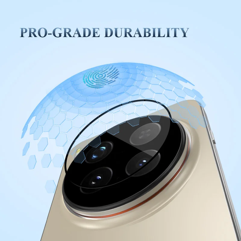 Premium Camera Lens Glass Protector with Self-Positioning Feature