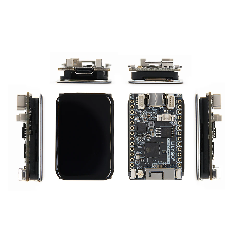 ® T-Display-S3 ESP32-S3 AMOLED 1.64-inch ICNA3311 Touch Display Screen Flash-16M