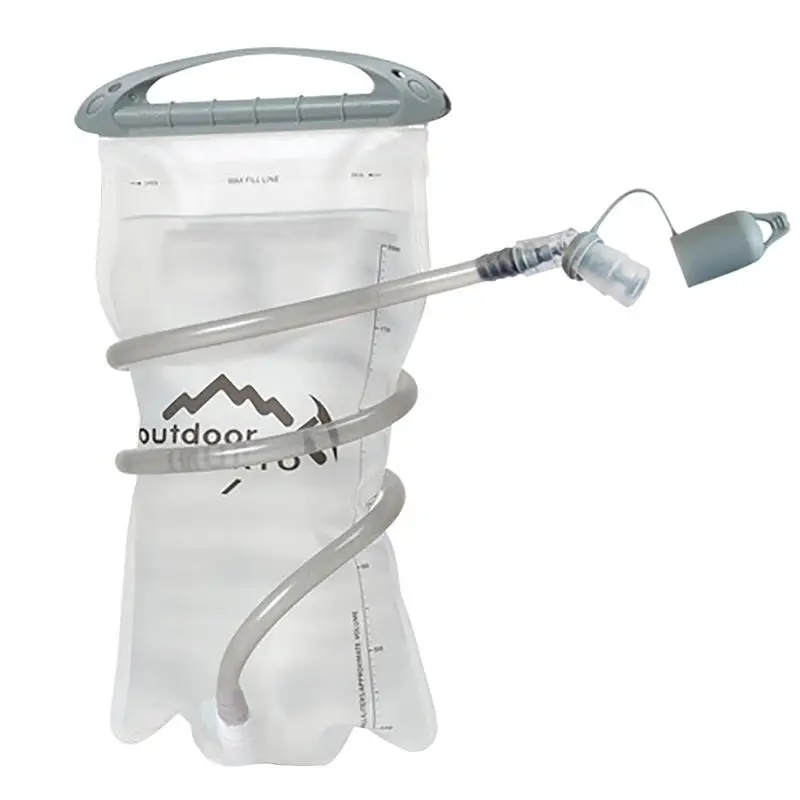 1.5L/2.0L Hydration Bladder For Camping Leakproof Water Storage Bladder Bag Cycling Hydration Pack PEVA Hiking Water Storage Bag