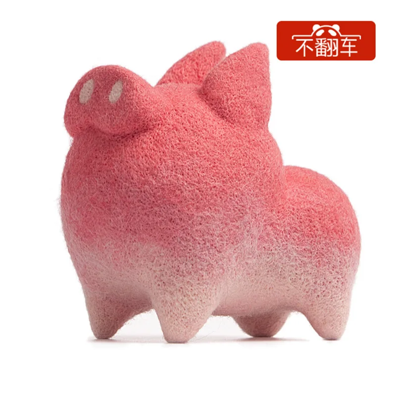 Cute Pig Wool Felting Kit with Body Needle Felting Kits for Beginners Wool Felt  Craft DIY Kit for Adults - AliExpress