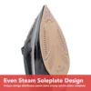 Electric Iron Portable Mini Garment Steamer Steam Iron For Clothing Iron for Cotton Wool Polyester Silk Linen Nylon Fabrics 5