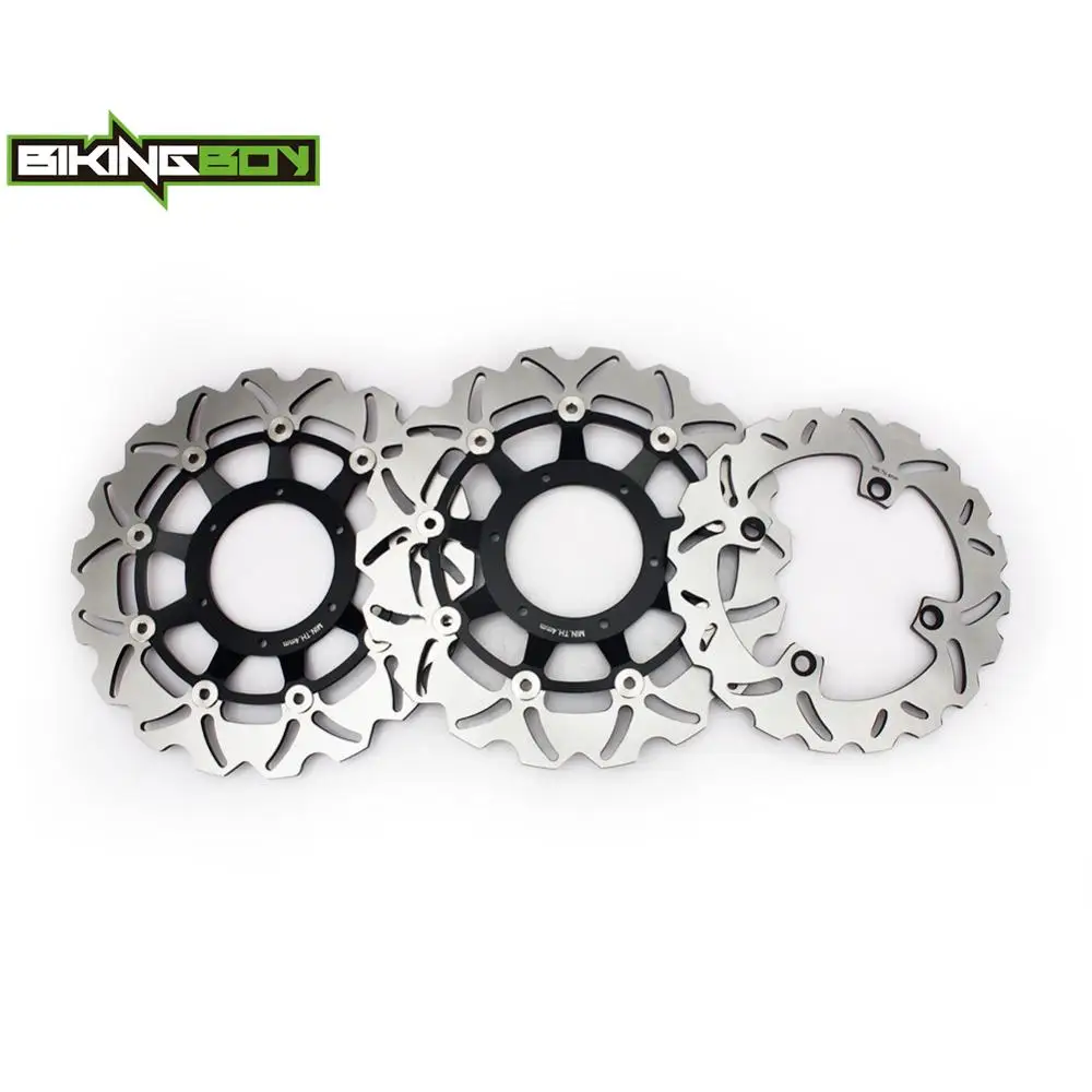 Bikingboy Hornet Cb 600 F Abs 07-13 Cb600F 04-13 10 09 08 06 05 Cbr 600 F / Abs 11 12 13 Dischi Freno Anteriori Posteriori Dischi Dischi Set Di Rotori