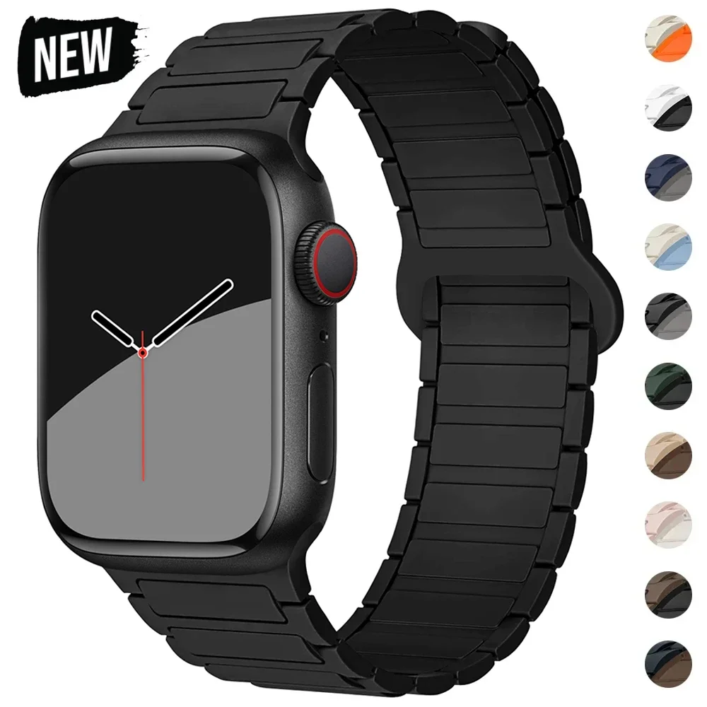 Magnetic Silicone Loop Bracelet