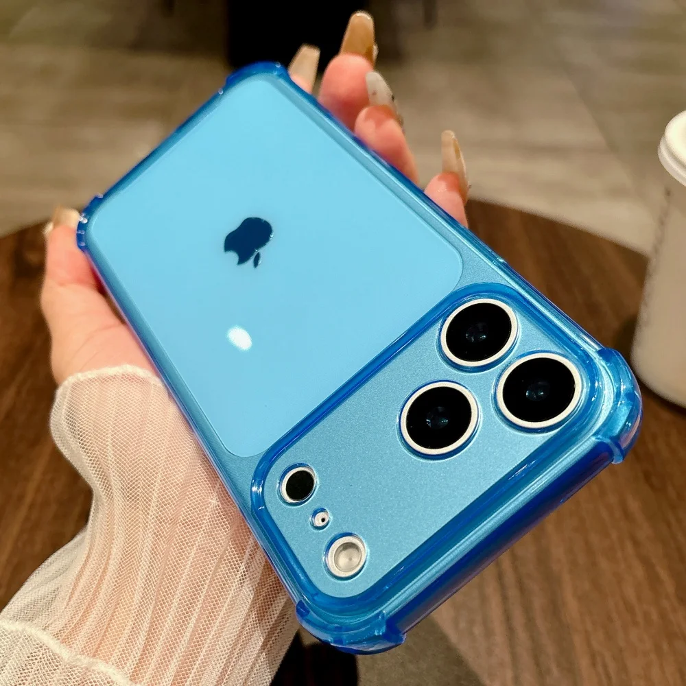 ตัวเลือกสินค้า เคสป้องกันกระแทกสีสะท้อนแสงสำหรับ iPhone 17 Pro Max พร้อมป้องกันกล้อง