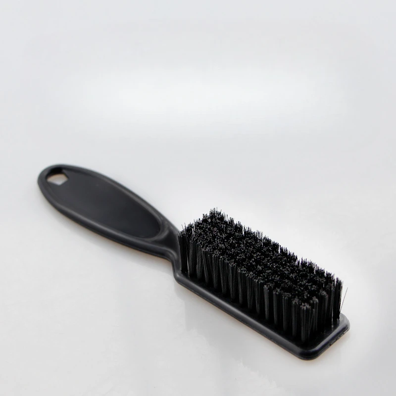 Fade Brush Hair Comb Scissors Cleaning Brush Barber Shop Skin Plastic Handle Hairdressing Soft Cleaning Brush Hair Styling Tools