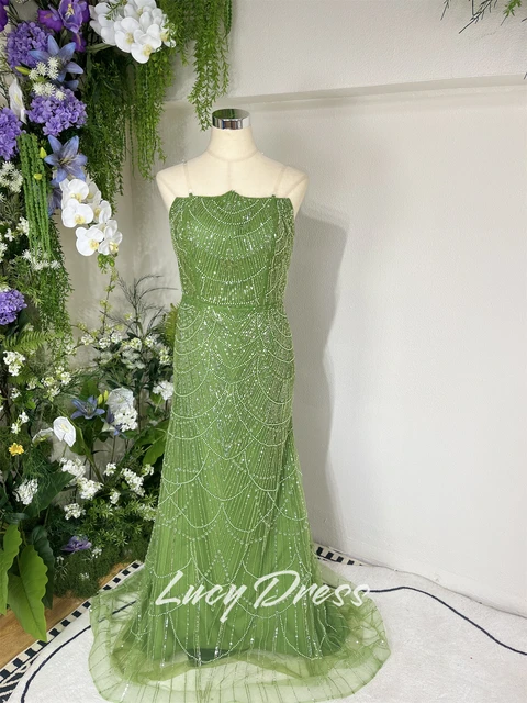 Lucy Customized Party Dress Rose Red Evening Wedding Luxury Dresses Women 2024 Ball Gowns Robes De Cocktail Prom فساتين سهرة 3