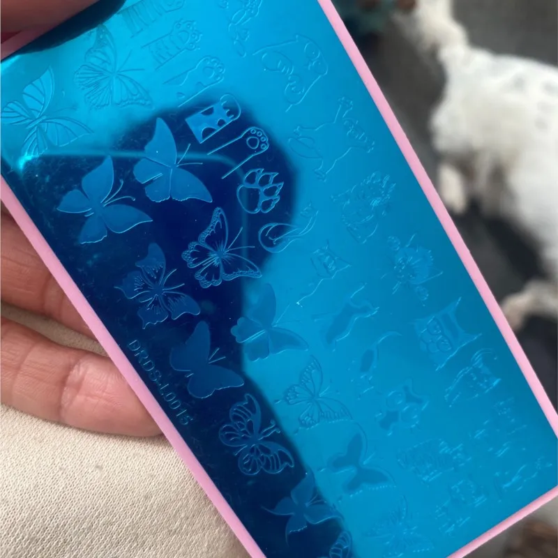 

Пластина для стемпинга серии "Бабочка", пластины для стемпинга в виде змеи/цветка/кошки, доска для дизайна ногтей, шаблон, пластина для дизайна ногтей из нержавеющей стали