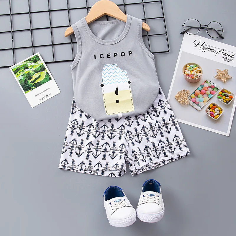 Girls Clothing Set Summer Cotton Sleeveless Flower Rabbit Cartoon Baby Outfits Floral Bunny 8 Girls