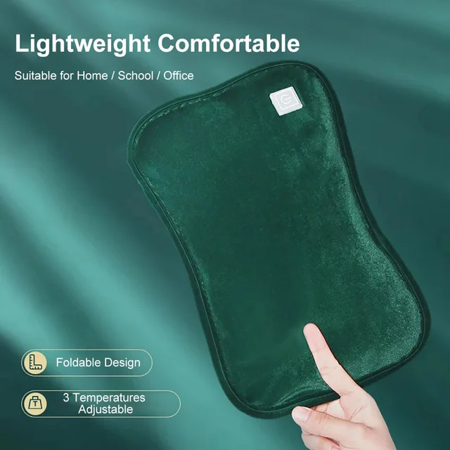 Hordozható Elektromos Kézmelegítő Hőmérséklet Állítható Grafén Fűtőberendezés Usb Töltés Praktikus Forró Táska Télen - Image 4