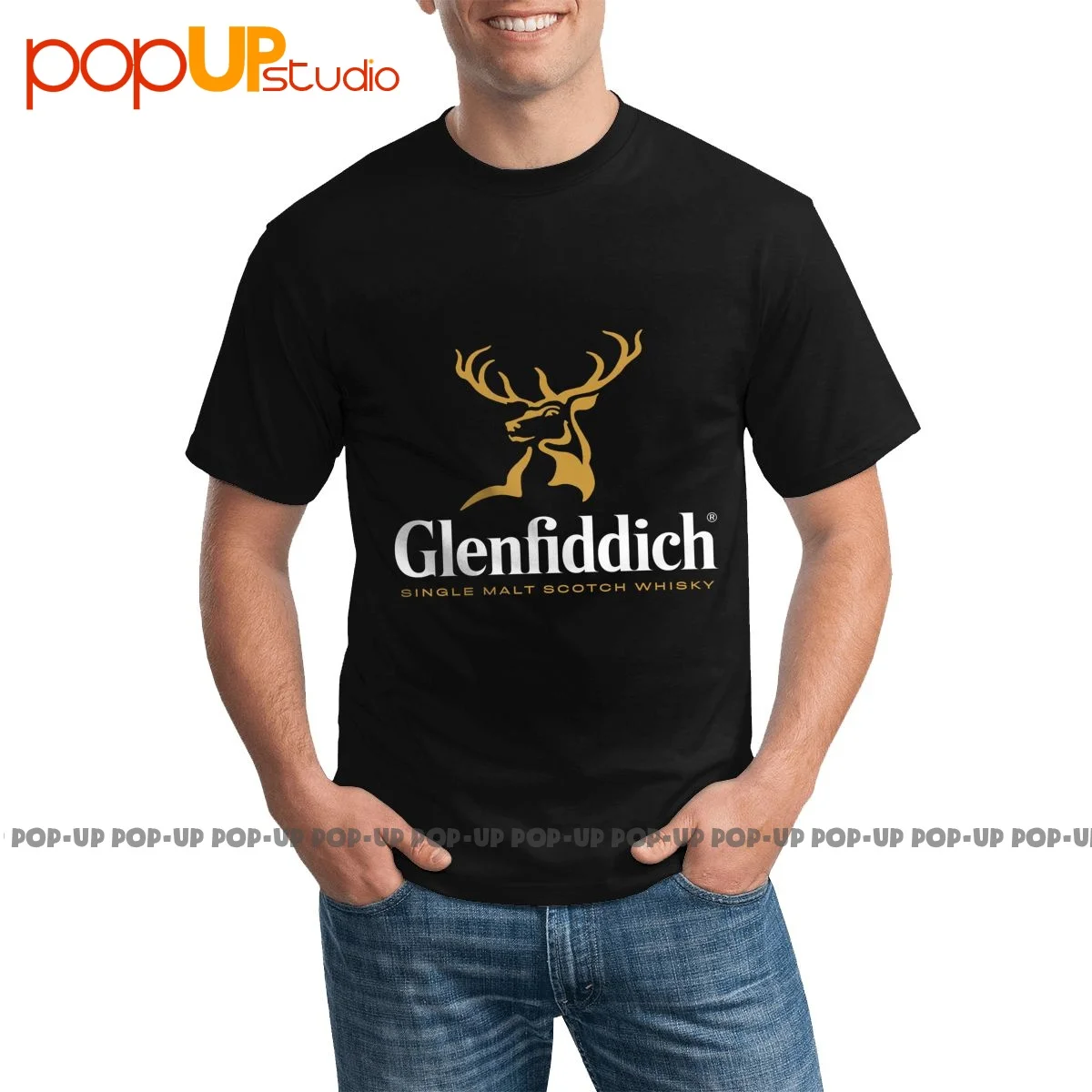 Best Glendfiddich Single Malt 1887 Scotch Whisky Alcohol T-Shirt Print Fashion Best Seller Tee Shirt