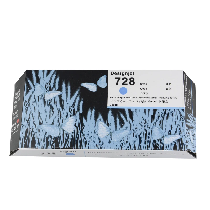 Новый 4 - цветной 300ml для совместимых картриджей HP728 для принтеров HP 728 для струйных принтеров DesignJet T730 T830 (art.: 3920c38cb4bdf) - 3920c38cb4bdf