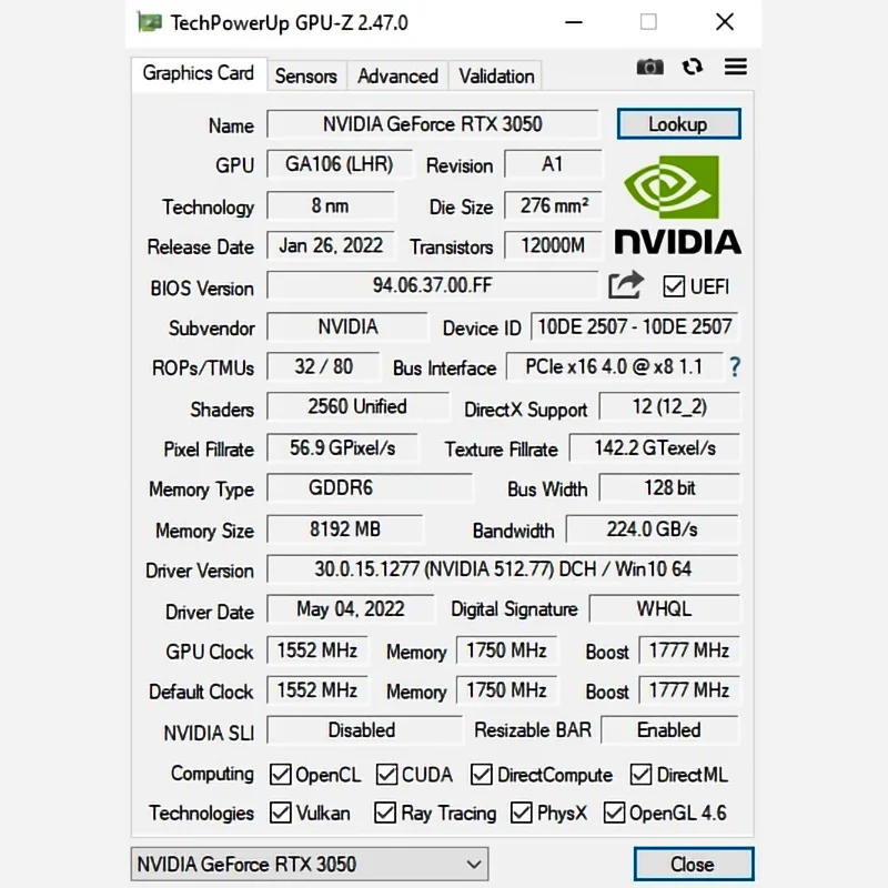 YESTON GEFORCE RTX 3050 グラフィックカード Amazon | Yeston Gaming Geforce RTX 3050 6G 96ビット GDDR6