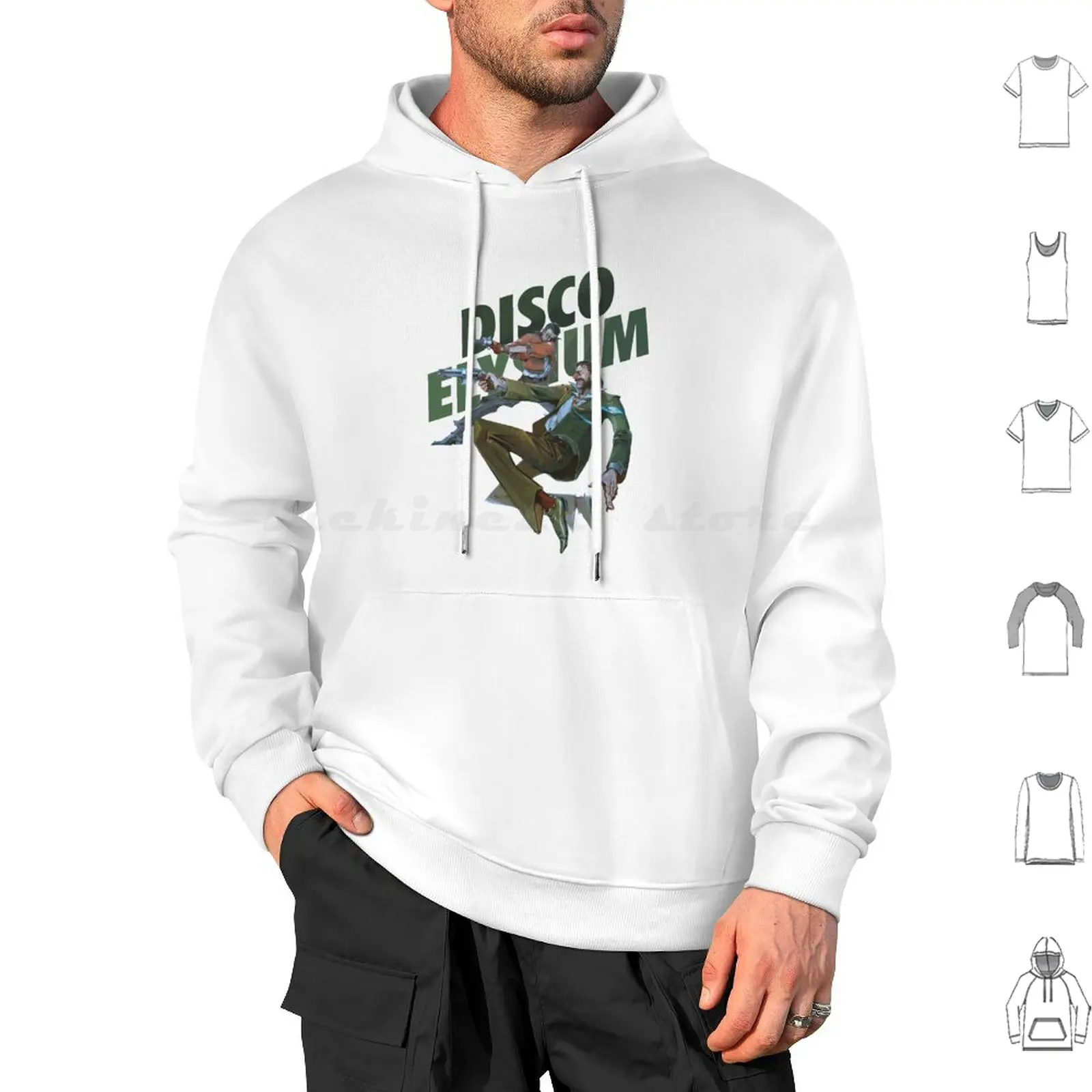 Garantito Ti Renderai Soddisfatto Felpe Con Cappuccio Essenziali A Maniche Lunghe Disco Elysium Disco Elysium Game Kim Kitsuragi Rpg