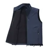 Fleece Vest For Men Winter Softshell Jacket Polar Fleece Outdoor Fishing Sleeveless Men Waistcoat Windproof Softshell Vest Men5x 1