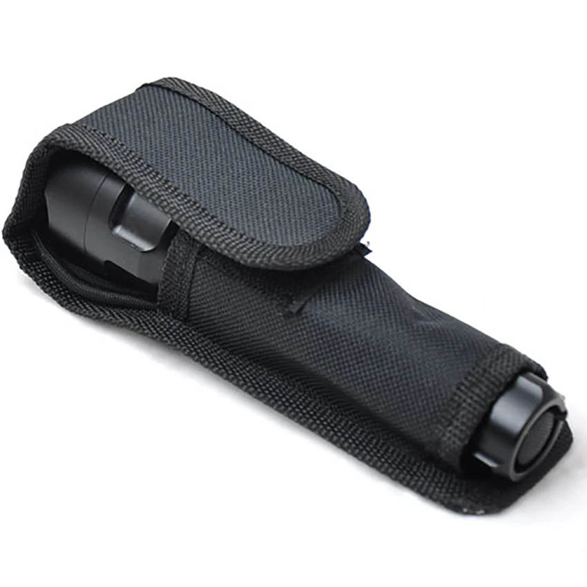 Flashlight Holder for Tactical Torch, Durable Belt Flashlight Holder Nylon Case Belt Clip